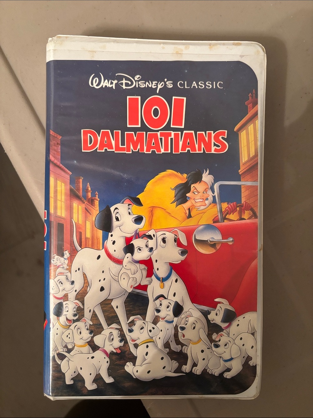 VHS Disney’s 101 Dalmations
